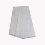 White Lungi For Men - 5.5 Hand