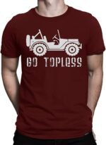 Premium Quality Cotton T-Shirt(GoTopless) - Image 3