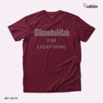 Premium Quality Cotton T-Shirt (Alhamdulillah- Silver) - Image 3