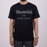 Premium Quality Cotton T-Shirt (Alhamdulillah- Silver)