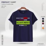 Premium Quality Cotton T-Shirt (Allah’s Mercy Is Endless) - Image 3