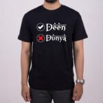 Premium Quality Cotton T-Shirt (Deen Dunya)