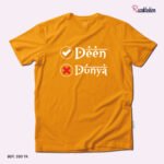 Premium Quality Cotton T-Shirt (Deen Dunya) - Image 3