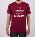 Premium Quality Cotton T-Shirt (I’M Proud To Be A Muslim) - Image 3
