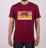 Premium Quality Cotton T-Shirt (I’M Proud To Be A Muslim)