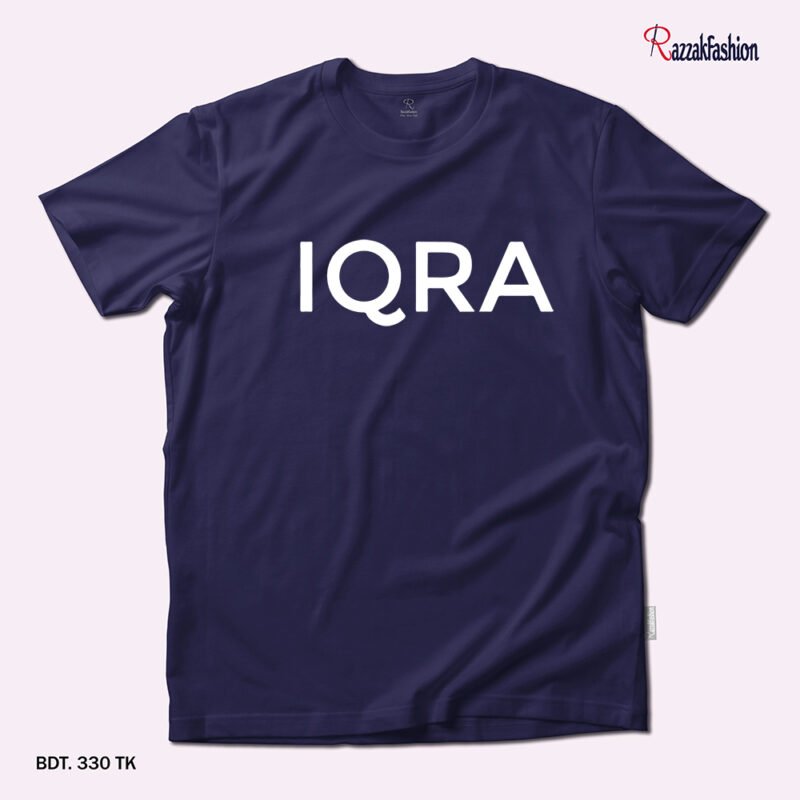 Premium Quality Cotton T-Shirt (Iqra) - Image 2