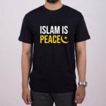 Premium Quality Cotton T-Shirt (Islam Is Peace)