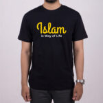 Premium Quality Cotton T-Shirt (Islam Is Way Of Life)