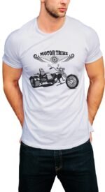 Premium Quality Cotton T-Shirt(Motor Trick) - Image 2