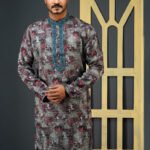 Premium Quality Digital Print Panjabi For Men