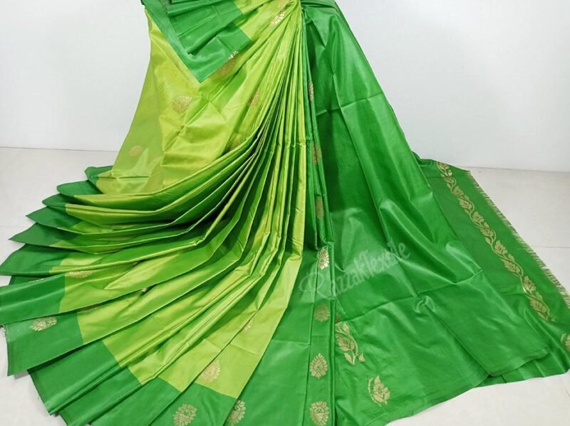 Mirpur Benaresi Katan Sari 13.5 Hand - Image 2