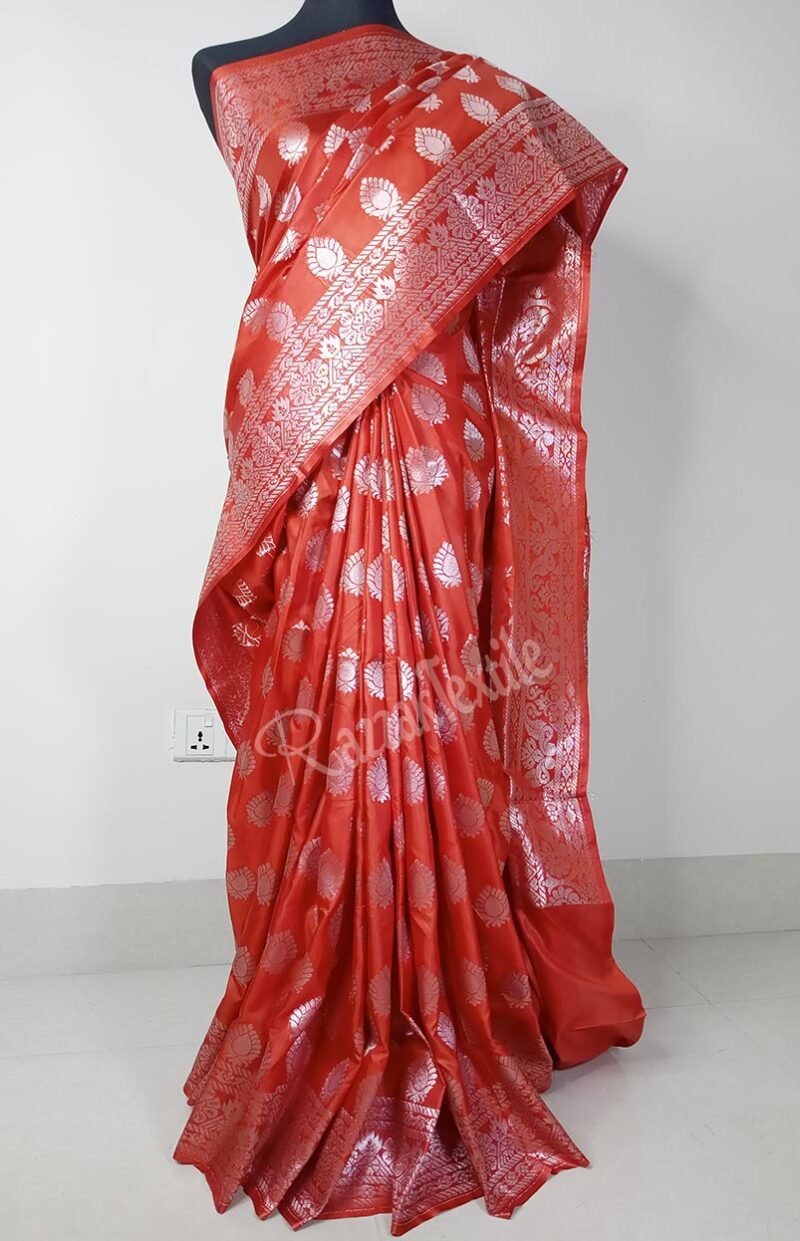 Mirpur Benaresi Katan Sari 13.5 Hand - Image 2