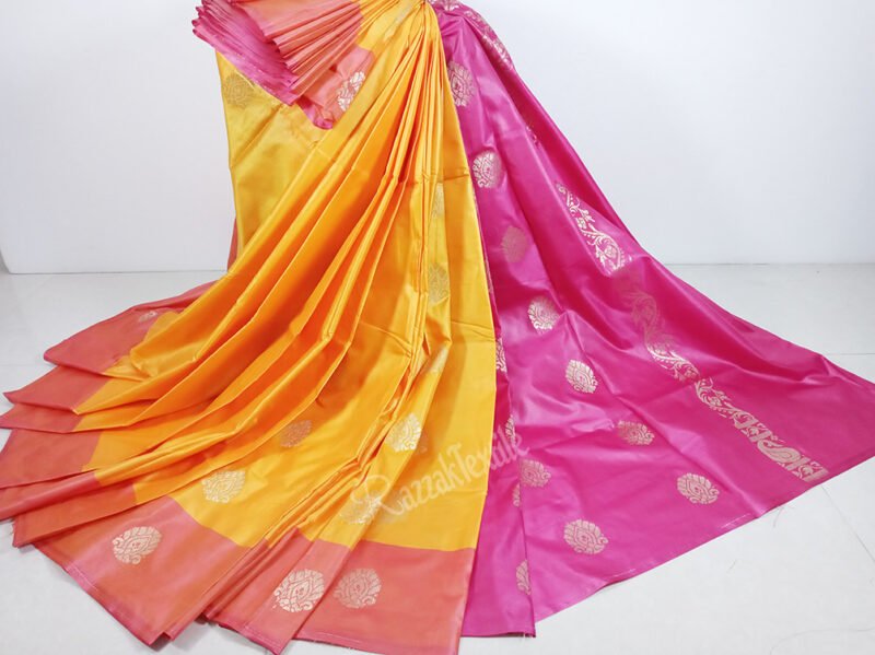 Mirpur Benaresi Katan Sari 13.5 Hand - Image 2