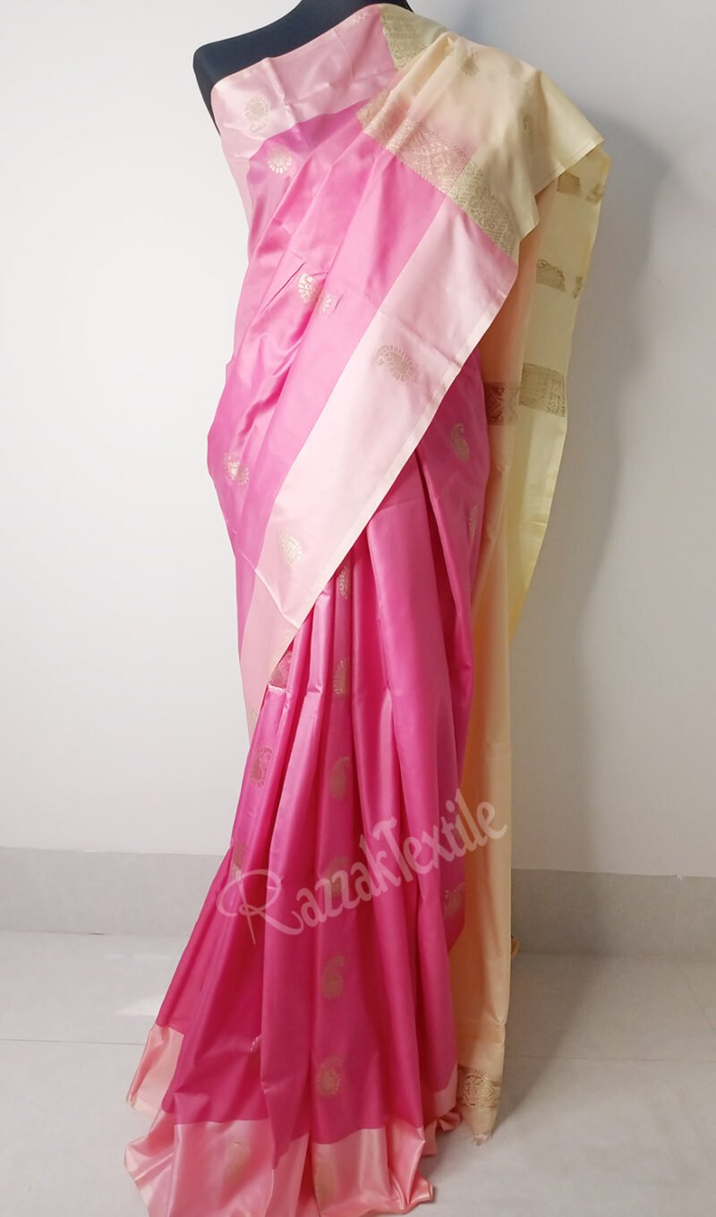 Mirpur Benaresi Katan Sari 13.5 Hand - Image 2