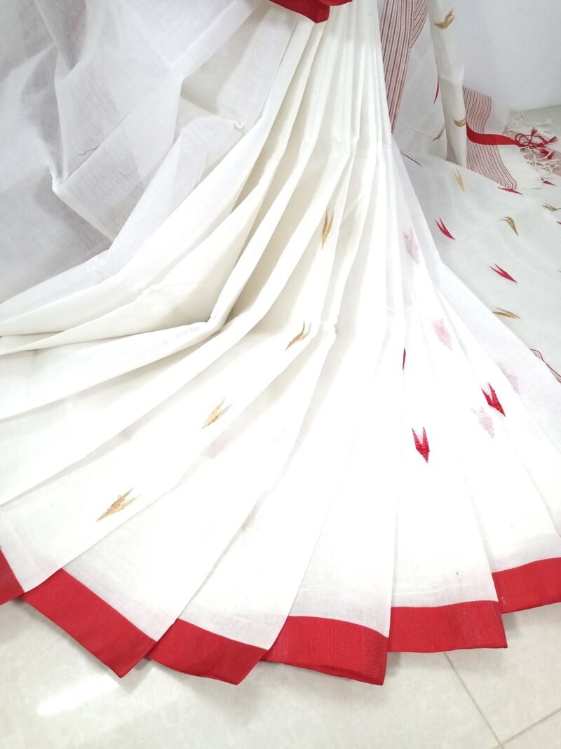 Tangail Butter Fry Design shuti sharee 13.5 hands - Image 2