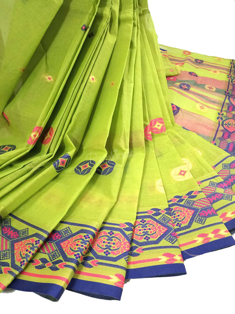 Tangail jamdani botti sari 13.5 hands - Image 2