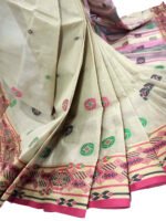 Tangail jamdani botti sari 13.5 hands - Image 2