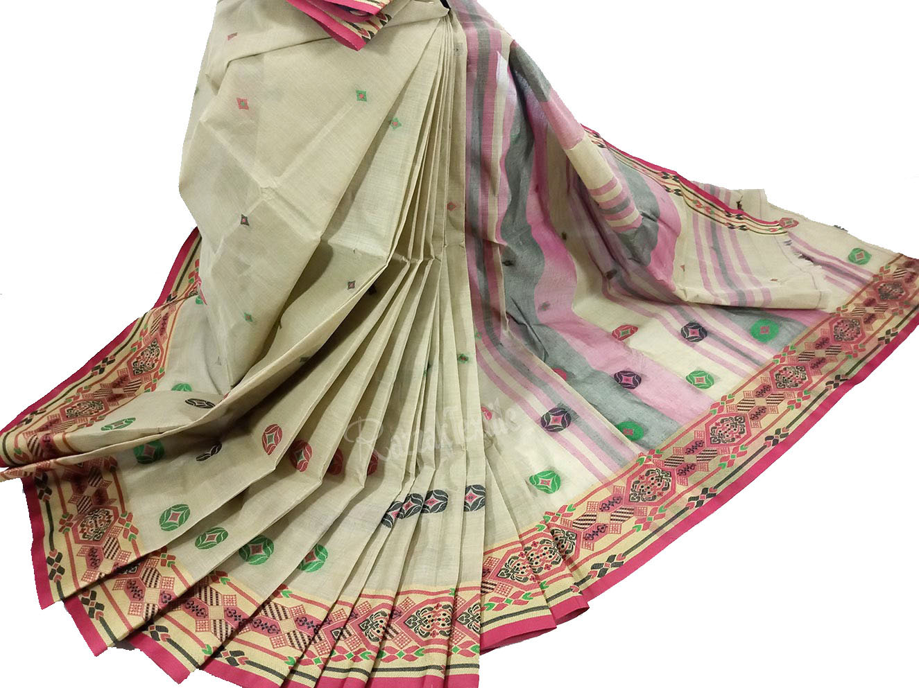 Jamdani-Boti-Saree-8-RazzakTextile