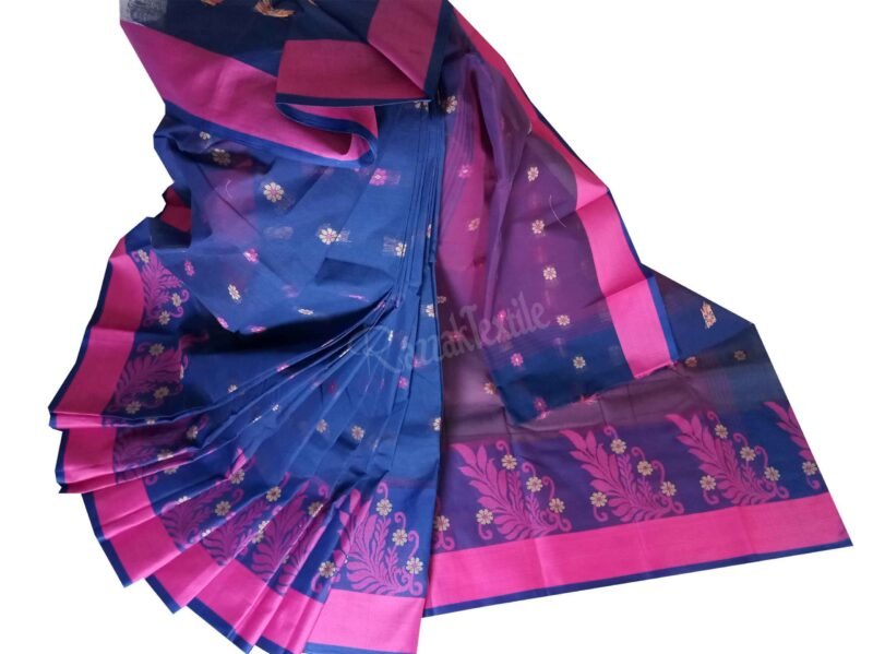 Tangail special jacket saree-13.5 hands - Image 2