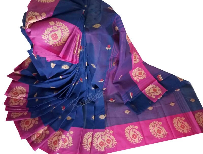 Tangail special jacket saree-13.5 hands - Image 2