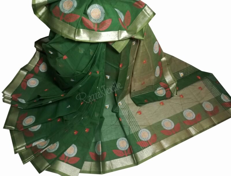 Tangail Special kadamful Sari13.5 hands - Image 2