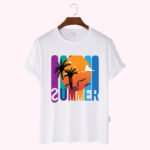 Premium Quality Cotton T-Shirt(beach) - Image 2