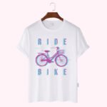 Premium Quality Cotton T-Shirt(bicycle) - Image 3