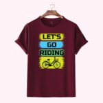 Premium Quality Cotton T-Shirt(Let,s go Riding) - Image 2