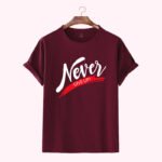 Premium Quality Cotton T-Shirt(Never) - Image 3