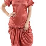 Unique, Fashionable, Comfortable Dhuti Pattern Style Night Dress (2 Part)