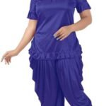 Unique, Fashionable, Comfortable Dhuti Pattern Style Night Dress (2 Part)