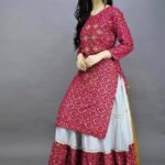 Readymade Skirt & Unstitched Kameez for Woman
