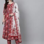 Ready made Three piece Full AC Cotton printed Work