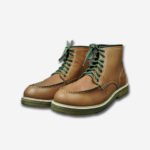 Leather Italian boot for men