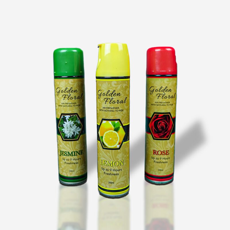 GOLDEN FLORAL AIR FRESHENER (JESMINE) - Image 2