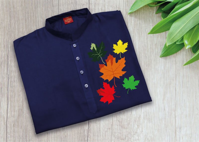 Exclusive Print Panjabi For Men - Image 3