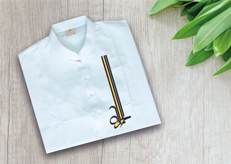 Exclusive Print Panjabi For Men - Image 3