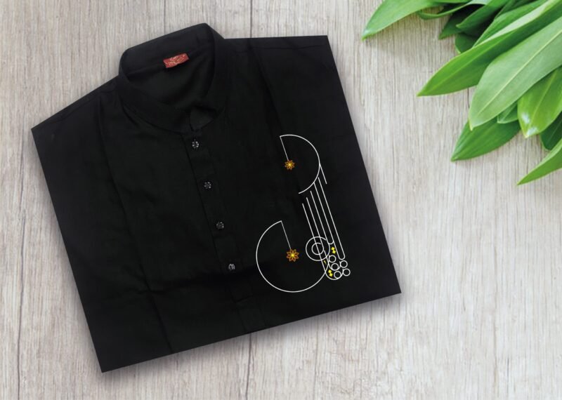 Exclusive Print Panjabi For Men - Image 2