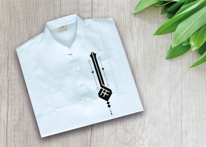 Exclusive Print Panjabi For Men - Image 3