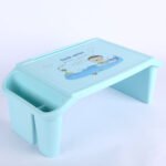 Thickening Plastic Cartoon Children Small Study Table Laptop Desk For Kid - Image 4