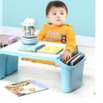 Thickening Plastic Cartoon Children Small Study Table Laptop Desk For Kid