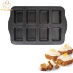 8 Cups Square Shape Carbon steel Mini Muffin Bun Pan non-stick Cupcake Baking Bakeware Mould Tray Cake mold