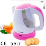 Portable Electric Kettle Water Kettle with Mesh Filter & Interlocking Lid Support Automatic Switch Off EU Plug