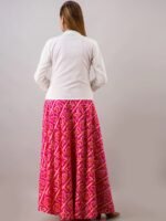 High Quality Pure AC Cotton Fabric Anarkali Kurta - Image 3