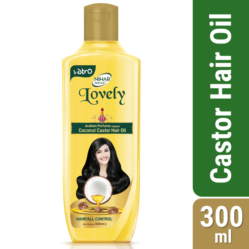 Nihar Lovely Coconut Castor Hair Oil - Image 3