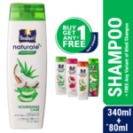 Parachute Naturale Shampoo Nourishing Care 340ml (80ml Shampoo Free)