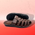 Walkaroo Men's Fashionable and Confortable Brown sandal