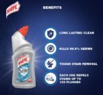 Harpic Platinum Toilet Cleaner, Stain Resistant Technology, prevents stain build-up upto 100 flushes, 500ml - Image 4