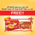 NOODLES INST MAS 480GM - 1 pc Orange Biscuit 160 GM free