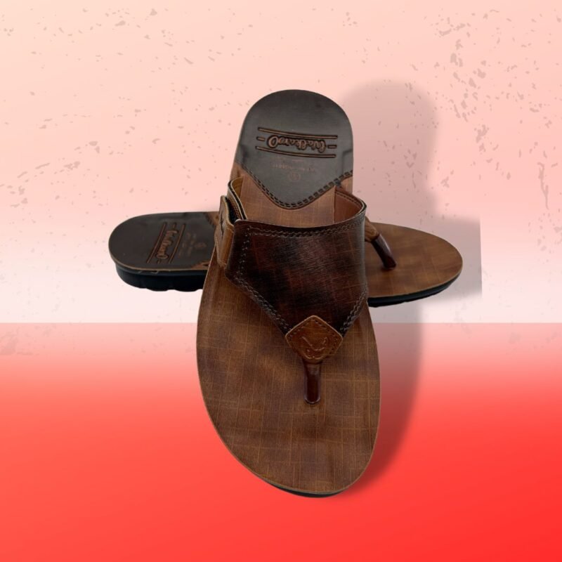 Walkaroo Men's Stylish and Confortable Brown sandal - Image 2